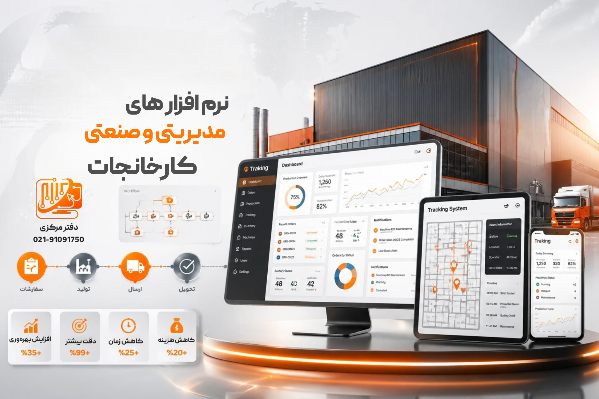 اپلیکیشن‌های مدیریت صنعتی؛ گذر از کارخانه سنتی به کارخانه هوشمند