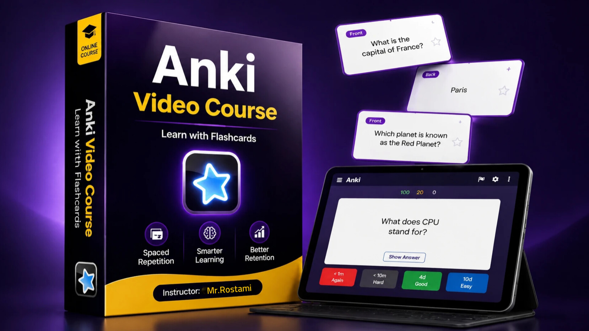 آموزش نرم افزار فلش کارتی انکی(Anki)