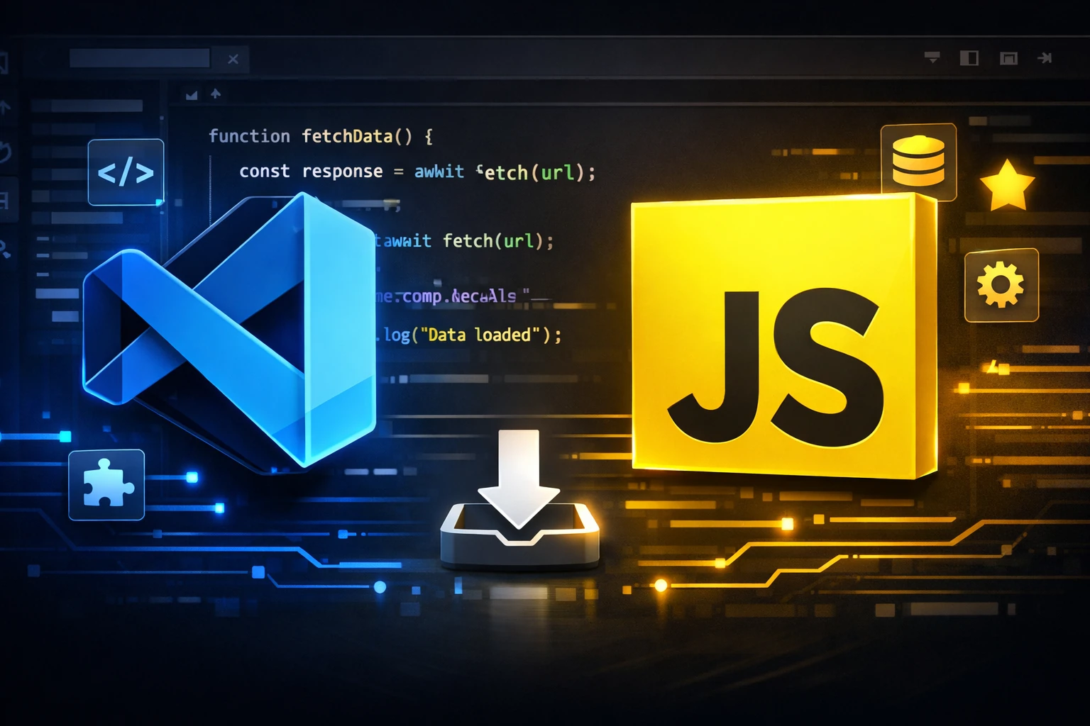 دانلود مجموعه افزونه‌های JavaScript برای VSCode | بهترین اکستنشن‌های برنامه‌نویسی جاوااسکریپت