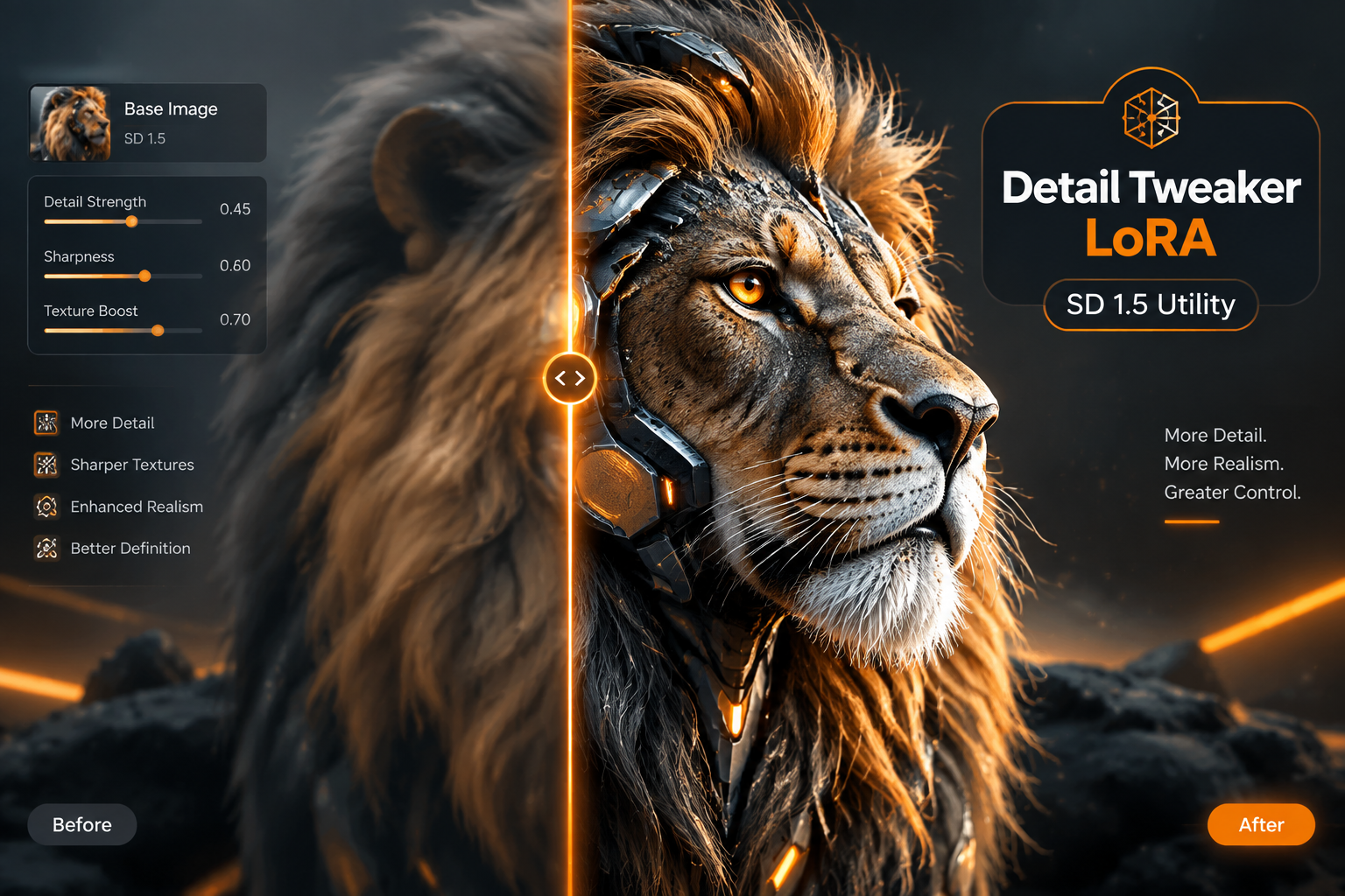 دانلود Detail Tweaker LoRA؛ ابزار طلایی افزایش کیفیت و جزئیات در Stable Diffusion 1.5