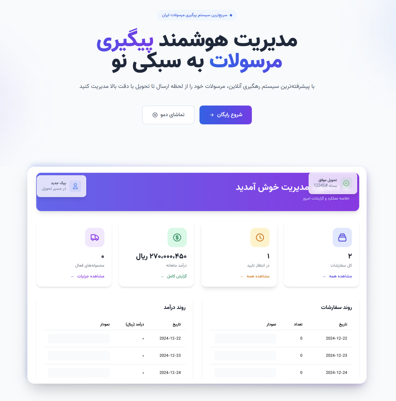 صفحه اصلی هدر